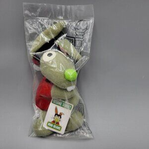 Sesame Street Benny Rabbit Mini Bean Bellhop Furry Arms Hotel Kelloggs 4"